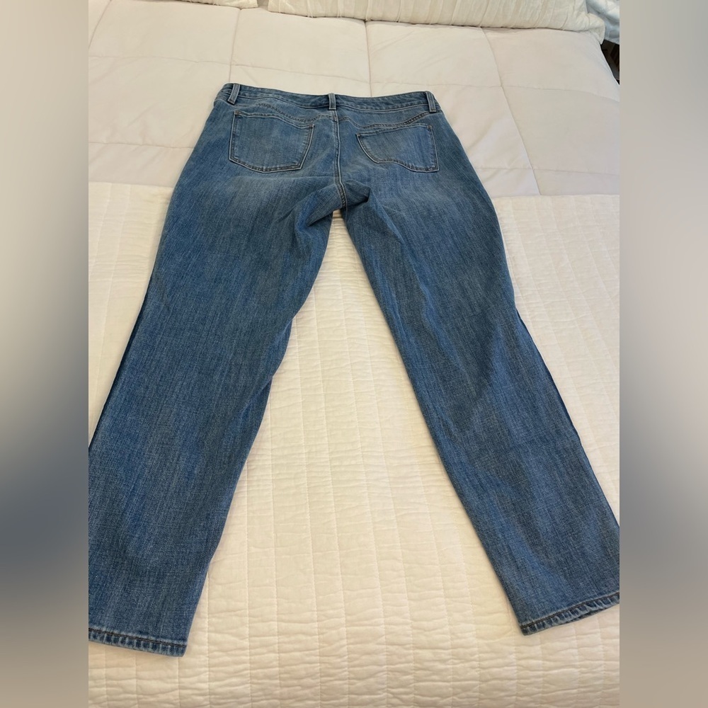 Talbots Size 14 Ankle Slim Leg Jeans